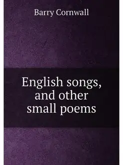 English songs, and other small poems