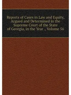 Reports of Cases in Law and Equity, A