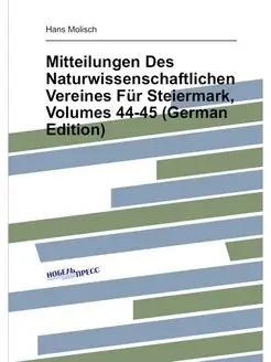 Mitteilungen Des Naturwissenschaftlic