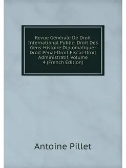 Revue Generale De Droit International