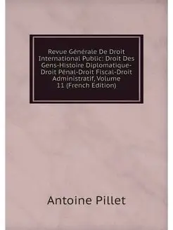 Revue Generale De Droit International