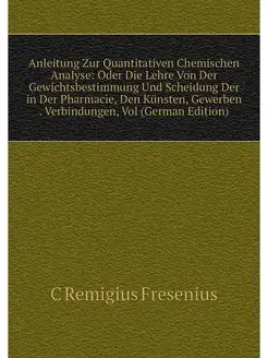 Anleitung Zur Quantitativen Chemische