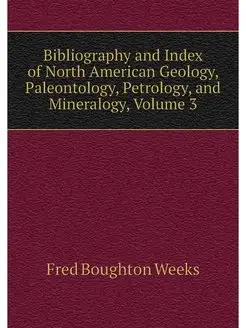 Bibliography and Index of North Ameri