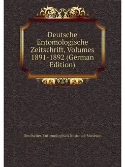 Deutsche Entomologische Zeitschrift