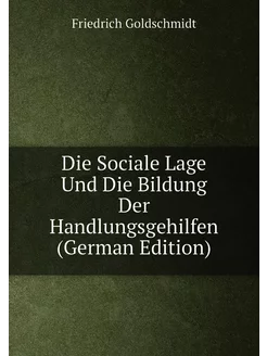 Die Sociale Lage Und Die Bildung Der Handlungsgehilf