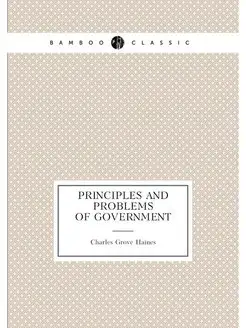 Principles and problems of government