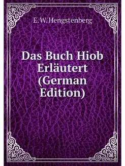 Das Buch Hiob Erlautert (German Edition)