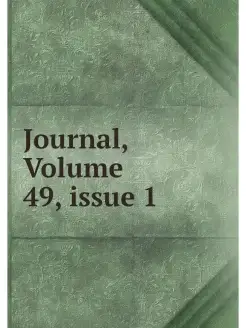 Journal, Volume 49.issue 1