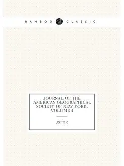 Journal of the American Geographical Society of New