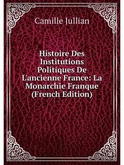 Histoire Des Institutions Politiques