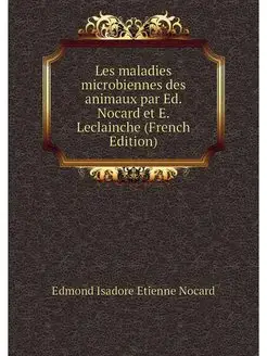 Les maladies microbiennes des animaux