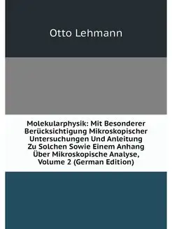 Molekularphysik Mit Besonderer Beruc