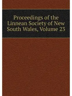 Proceedings of the Linnean Society of