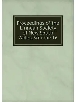 Proceedings of the Linnean Society of