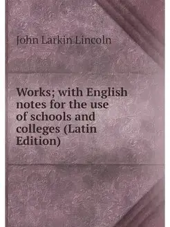 Works with English notes for the use