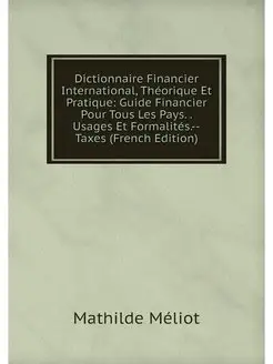 Dictionnaire Financier International