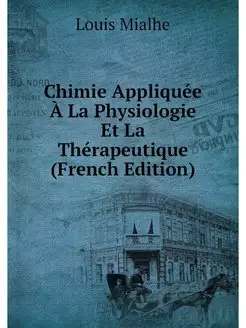 Chimie Appliquee A La Physiologie Et