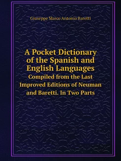 A Pocket Dictionary of the Spanish an