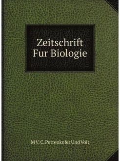 Zeitschrift Fur Biologie