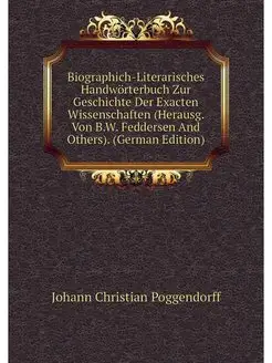 Biographich-Literarisches Handworterb