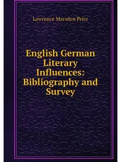 English German Literary Influences B