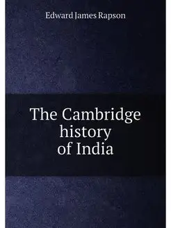 The Cambridge history of India