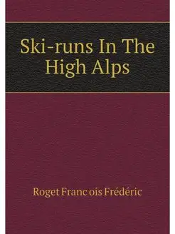 Ski-runs In The High Alps