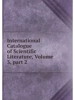 International Catalogue of Scientific