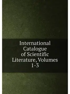 International Catalogue of Scientific