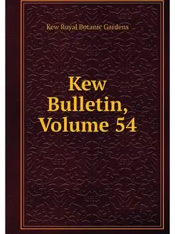 Kew Bulletin, Volume 54