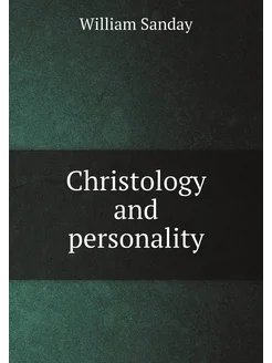 Christology and personality