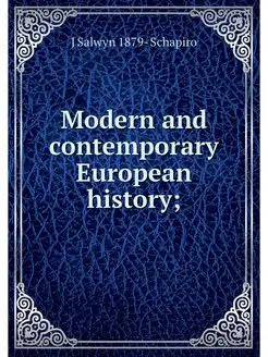 Modern and contemporary European hist