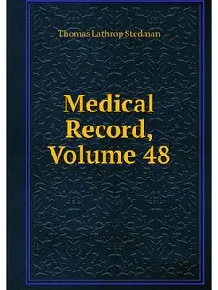 Medical Record, Volume 48