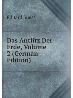 Das Antlitz Der Erde, Volume 2 (Germa