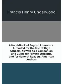 A Hand-Book of English Literature In