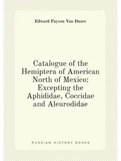 Catalogue of the Hemiptera of America