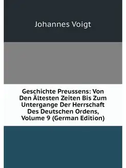 Geschichte Preussens Von Den Alteste