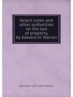 Select cases and other authorities on