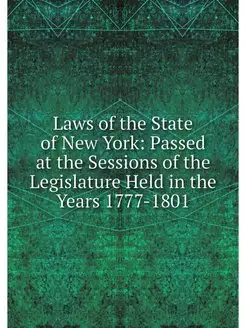 Laws of the State of New York Passed