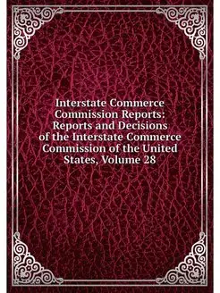 Interstate Commerce Commission Report