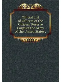 Official List of Officers of the Offi