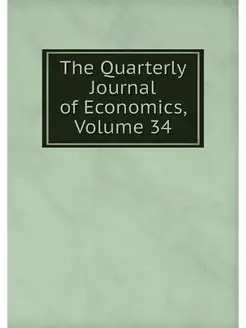 The Quarterly Journal of Economics, V