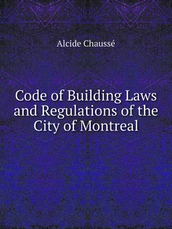 Code of Building Laws and Regulations