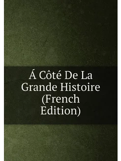 Á Côté De La Grande Histoire (French Edition)