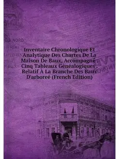 Inventaire Chronologique Et Analytiqu