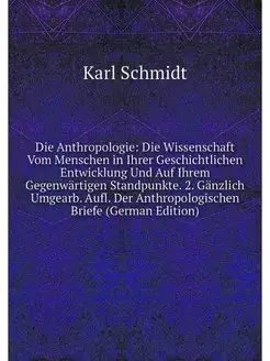 Die Anthropologie Die Wissenschaft V