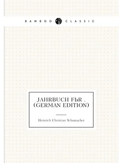 Jahrbuch Für . (German Edition)