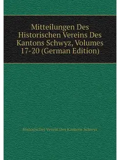 Mitteilungen Des Historischen Vereins