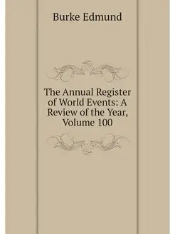 The Annual Register of World Events