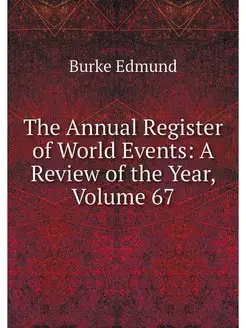 The Annual Register of World Events